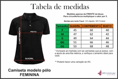 Camisa Pólo FEMININA (SPIN) - LM Confecção