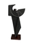 Nelide Bertolucci, Vitória III, escultura Art Déco de liga metálica sobre base de madeira. Medidas 47x 19 cm. - comprar online