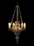 Espetacular lampadário de prata brasileira 10 dinheiros, corpo bojudo estampado e cinzelado Medidas 130 x 60 cm. - A2 Artes | Antiguidades