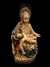 Gilson, Pieta, arte popular sacra, linda escultura de madeira entalhada e policromada. Medidas 53 x 35 x 30 cm. na internet