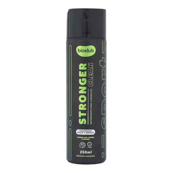 Detergente Para Eliminar Cheiros De Suplementos - Stronger Clean- 250ml