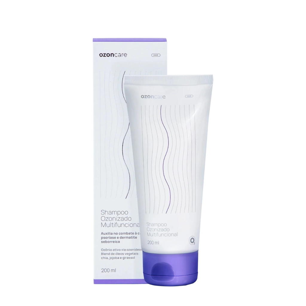 Shampoo Em Creme Ozonizado Multifuncional 200ml - Ozoncare