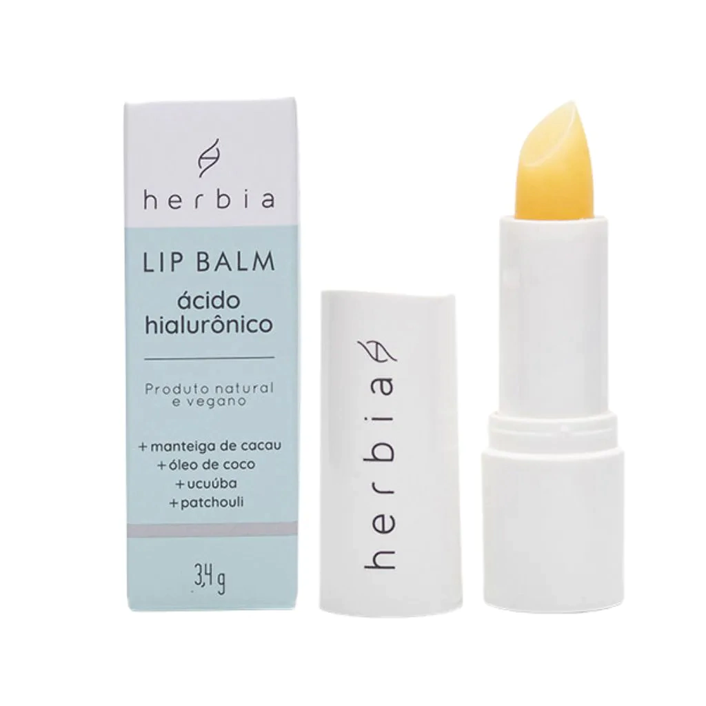 Lip Balm com Ácido Hialurônico - Herbia