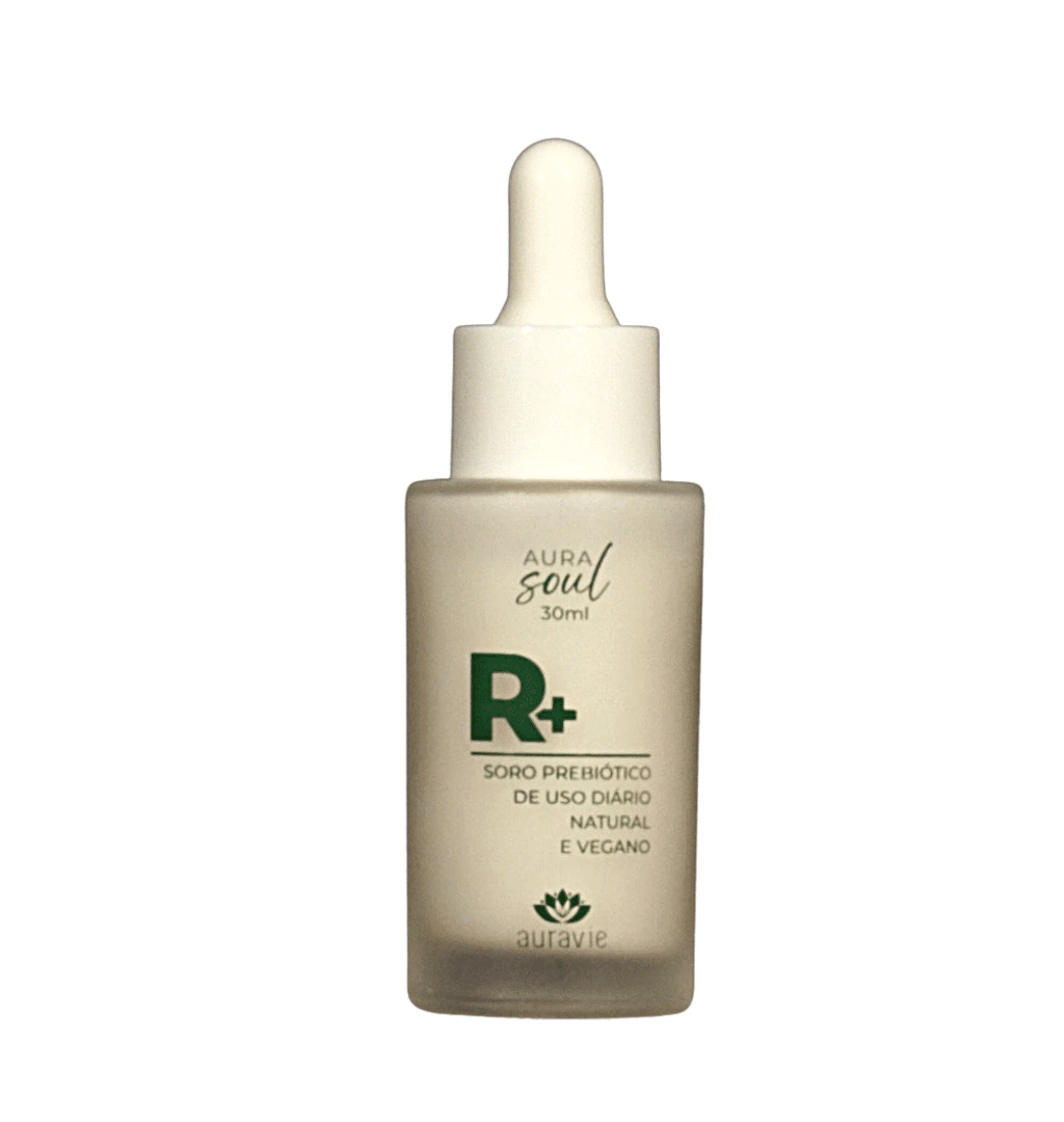 Serum Facial R+ com Peptídeos de ação Retinol-like e botox-like - 30ml Auravie