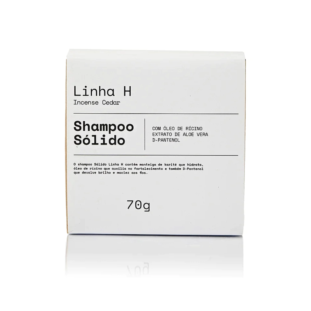 SHAMPOO SÓLIDO LINHA H - 70G - Apele
