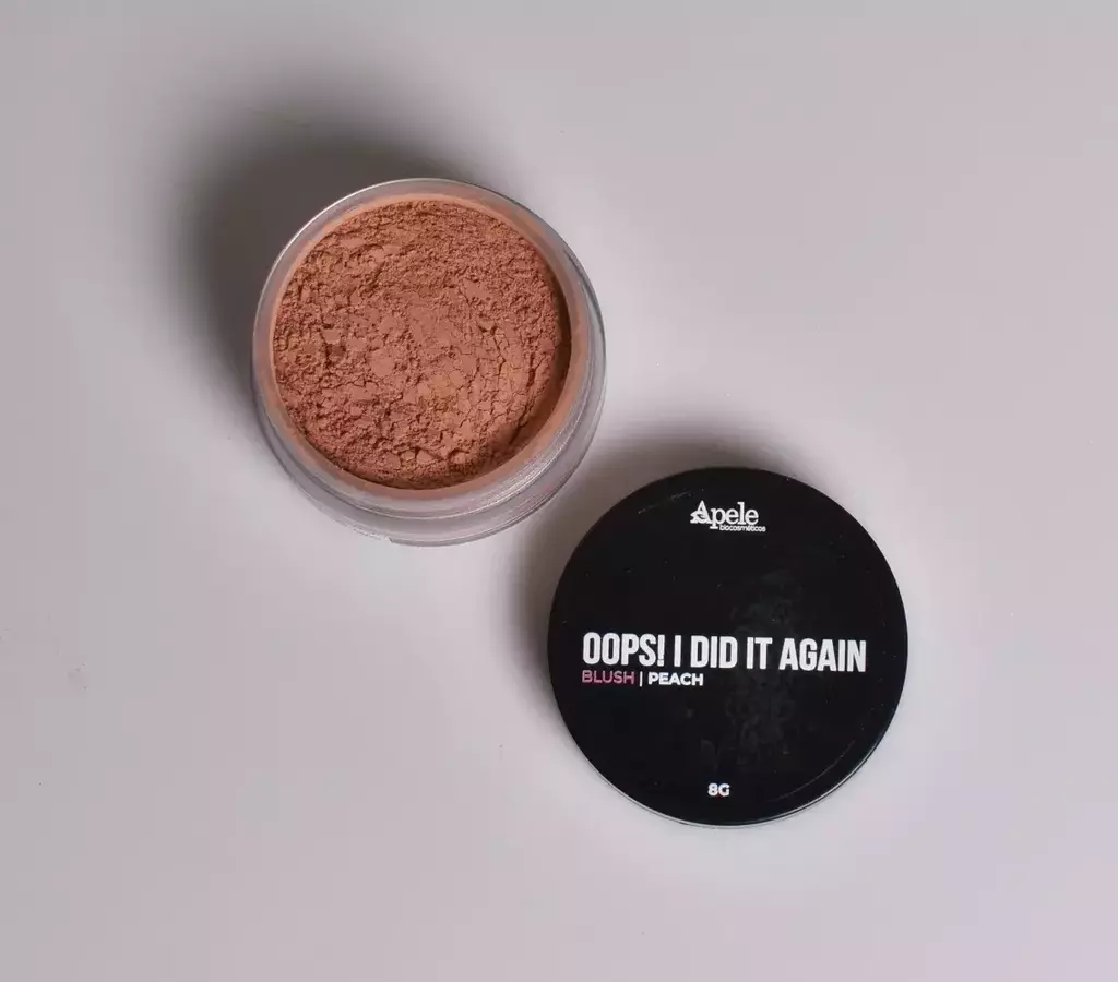 Blush Rosê Escuro Peach Natural e Vegano 8g - Apele