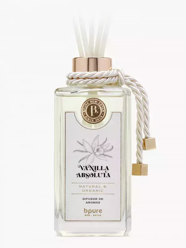 Difusor de Aromas Vidro Alto - Vanilla Absoluta - 250ml - Bpure
