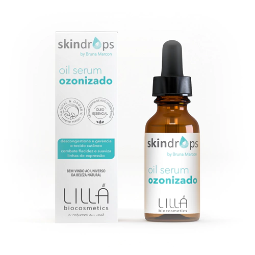 Serum Ozonizado Skindrops Oil 30ml- Lillá