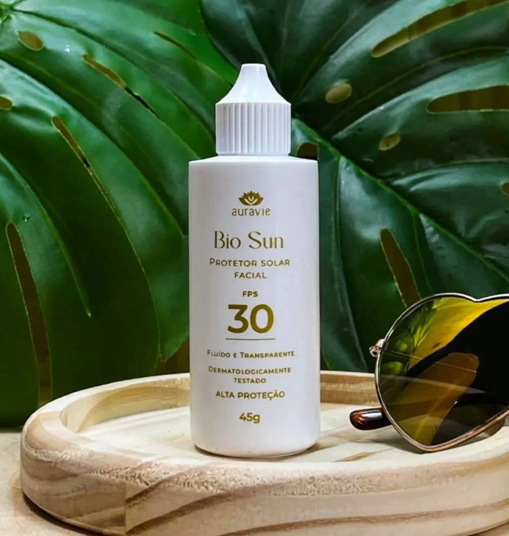 Bio Sun - Protetor Solar Físico e Natural FPS 30 - 45g - Auravie
