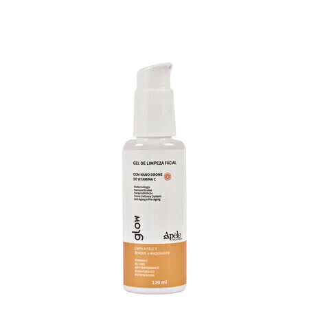 Gel de limpeza facial com vitamina C 120ml 120ml - Apele