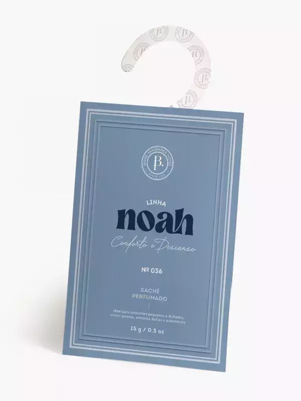 Sachê Perfumado - Noah Cascas e Folhas - 5g - Bpure Fragance