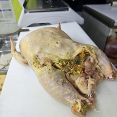 Pollo relleno Unidad