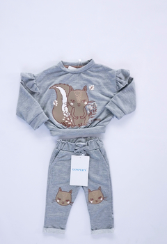 Conjunto buzo y pantalón Victoria rustico