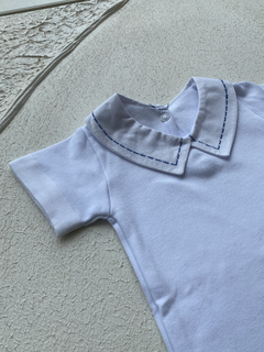 Body Bordado Azul - comprar online