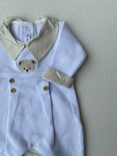 Macacão Teddy Bear - Betina Mini Closet  | Roupas de bebê