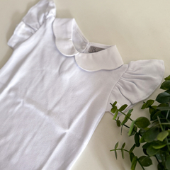 Body Básico Babado - Betina Mini Closet  | Roupas de bebê