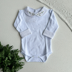 Body Flores Manga Longa - comprar online