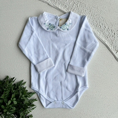Body Flores Manga Longa - comprar online