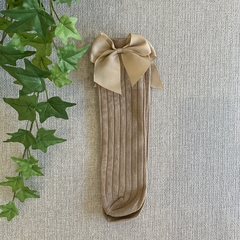 Meia Laço sem calcanhar - Betina Mini Closet  | Roupas de bebê