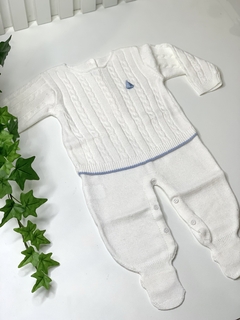 Macacão Branco Menino - comprar online