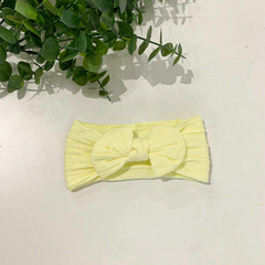 Faixa Laço - Amarelo claro