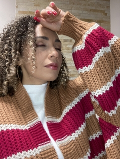 Cardigan de Tricô Monica na internet