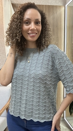 BLUSA DE TRICÔ JADE na internet