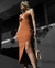 VESTIDO SAFIRA CARAMELO - 38 - loja online