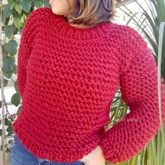 Blusa Maxi Marsala