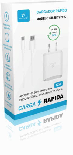 Imagen de Cargador Carga Rapida Tipo C