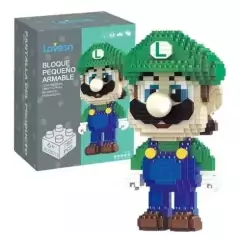 Figura Armable 3d Luigi 149mm (bloque Pequeño)