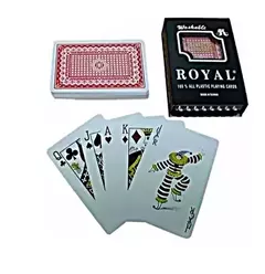 Baraja Americano Caja Plastico Poker (Waskable)