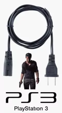 Cable De Corriente Compatible Con Playstation Ps3