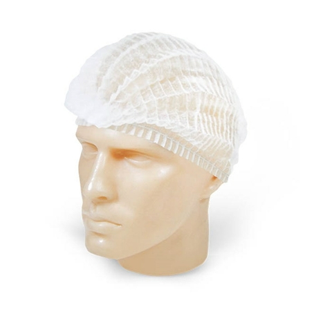 TOUCA DESCARTÁVEL SANFONADA TNT C/100UND - BRANCA - TALGE