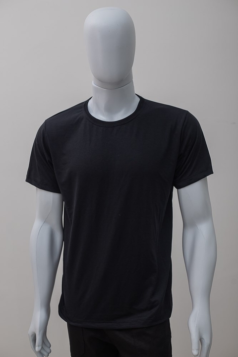 CAMISETA PV MALHA FRIA PRETA M/C