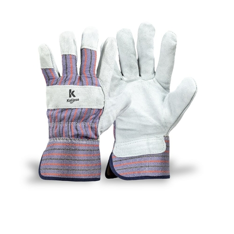 LUVA RASPA REFORÇADA - WORK - CA 9070 - KALIPSO