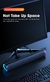 Alto-falante bluetooth e com fio barra 4d