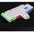 Teclado gamer RGB com mouse gamer branco - comprar online