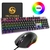 Abnt2 Gamer RGB Switch Azul Be-k2 Luuk Young Kit Teclado Mecânico Mouse