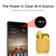 Mini-2 Fone de ouvido sem fio Bluetooth TWS de alta qualidade estéreo à prova d'água Fone de ouvido esportivo com microfone para smartphone PK i7 i12 Y30 na internet