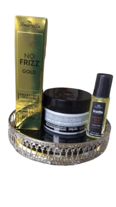 Combo ELMA Caviar Tratto 3 Produtos Tratamento Intenso Aminoplex - comprar online