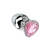 Plug com Cristal de Coração - Mixirik Moda Íntima