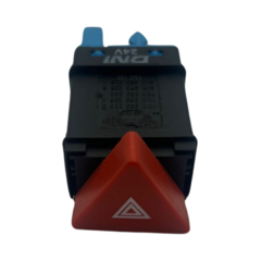 INTERRUPTOR EMERGÊNCIA PISCA ALERTA ORIGINAL VW CONST. 24 V