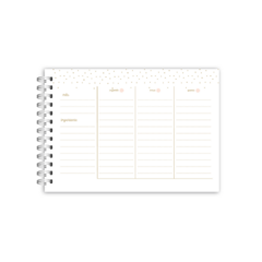 planner semanal listras - Carolla Papelaria Artesanal ♡