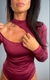 Body Lavinia - Bordô. na internet
