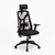 Silla de Oficina Tokio Negra regulable - comprar online