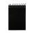 CADERNETA APONTAMENTO 100X72MM - PRETA CAPA DURA ESPIRAL 64 FOLHAS - UNIDADE - 2062 - TAMOIO