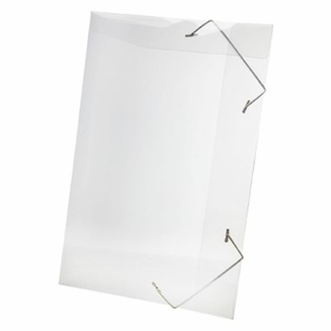 PASTA ABA ELÁSTICA PLÁSTICA TRANSPARENTE - POLIBRAS