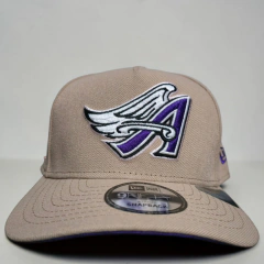 Gorra New Era 9FIFTY Los Angeles Angels 50th Anniversary - Sand/Purple