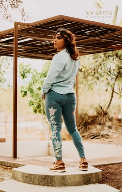 Camisa de Lino color azul cielo - comprar en línea